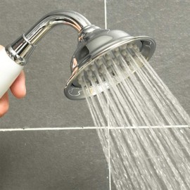 Vintage Hand Shower Head, Biveah Brass Telephone Shower Head High Pressure Clawfoot Tub Faucet Sprayer Replacement, Chrome, KHB025C