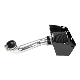 Torchtree Cold Air Intake Kit with Filter Heat Shield for 2011-2015 Ram 1500 2500 3500 5.7L (Black)