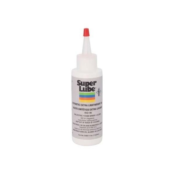 Synco Super Lube 52004 Synthetic Smooth Running Oil, 118.29ml Bottle