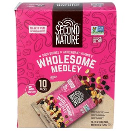 Second Nature Wholesome Medley Trail Mix 10 Pack, 15 Oz