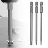 11-Piece Torx Bit Set Long, 100 mm Torx Screwdriver Set,