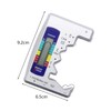 Silver Battery Tester for AAA, AA, C, D, 9v, N,