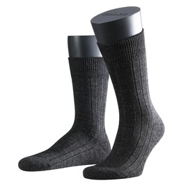 FALKE Men's Socks Rug in Shoe Pack of 3, Grey (Anthracite Blend-3080)