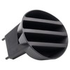 TRQ Front Right Fog Light Hole Cover Black Passenger Side