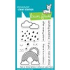 Lawn Fawn Clear Stamps 3"X4"-Rain Or Shine Before 'n Afters
