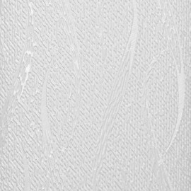 DALIX Palm White Vertical Blind Texture Slats Sliding Door 98.5 Qty 5 Pack