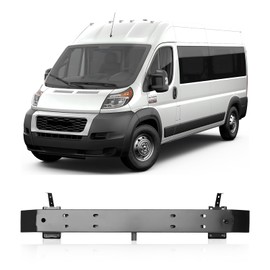 CarPartsDepot Front Bumper Reinforcement Primed Steel Compatible With 2014-2018 Dodge Ram ProMaster VAN 1500 2500 3500 Fit CH1006235, 68424253AA/1340421080