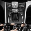 CAR PASS Diamond Bling Leather Seat Covers Set - 12