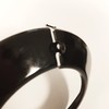 S&M 485206 Enamelled Black 900°C-Ø120mm Rosette for Stoves and Fireplaces