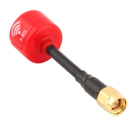 5.8GHz 3dBi RHCP High Gain Antenna for FPV Racing Drones -, Flexible, Easy to Install, SMA Connector (SMA Internal Needle)