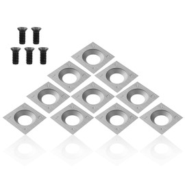 Wood Turning Tools 10 Pieces, Turning Tool Set, Turning Plates Carbide, Diamond Head Lathe Tools, Turning Steel Turning Accessories, Turning Chisel Turning Finisher Tool, Woodworking Set of Four with