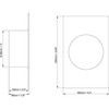 LIRAST Ø 100mm / 4 inch Pipe Connector with Flange
