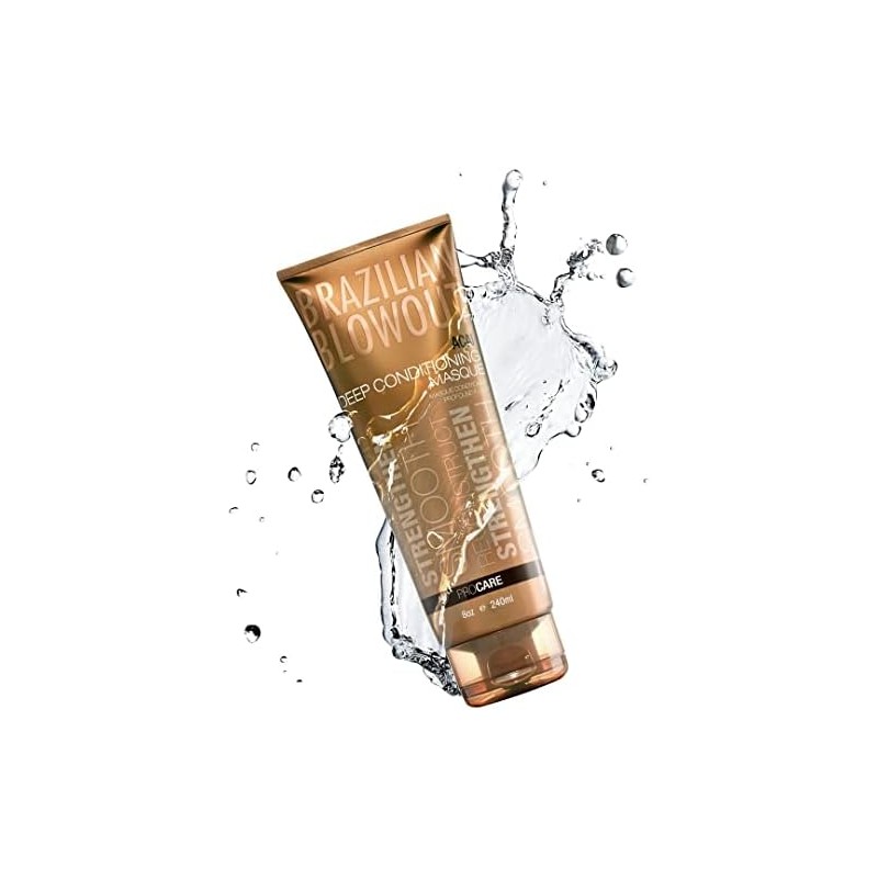 Máscara de acondicionamiento profundo BRAZILIAN BLOWOUT Acai, 8 onzas