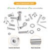 VIGRUE 940-Piece Screw Set, M2 / M3 / M4 /