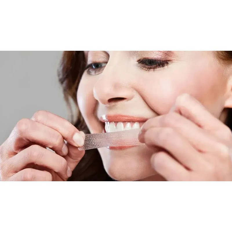 Tiras Blanqueadoras Dentales 9D Whitening Strips Antideslizantes Seguras 7 Uds
