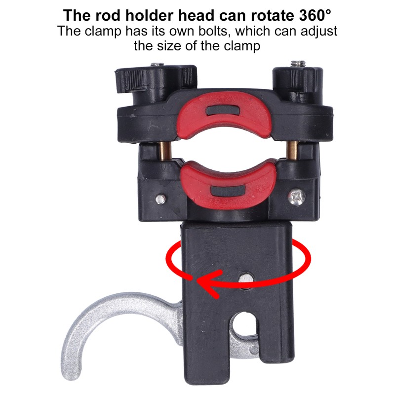 Boat Fishing Rods Mount Holder 360 Degree Rotating Fishing Rod