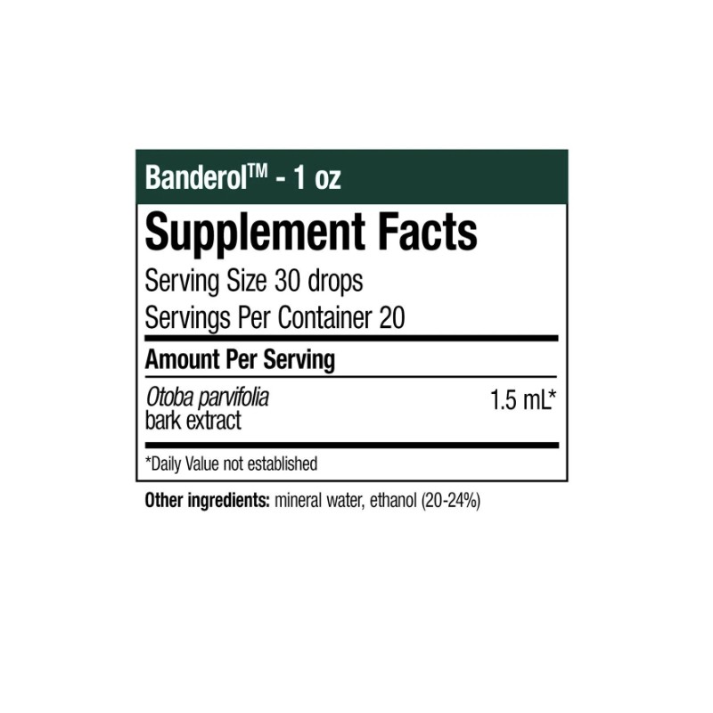 NutraMedix Banderol 1oz (30 ml) Microbial and Inflammation Response Support