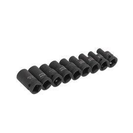 9Pcs Tap Sockets Set 1/2 Inch Drive Square Socket Set for Electric Pneumatic Hand Wrench