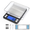 BOMATA Upgraded Small Food Scale, 0.1 g/0.001 oz High Precision,