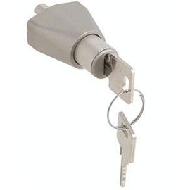 CRL Satin Chrome Sliding Door Locks - Keyed Alike