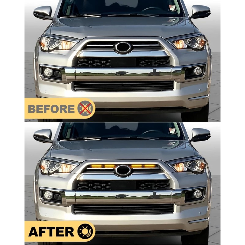 Sidi For Toyota 4Runner LED Grill Lights 2020-2023 Raptor Light