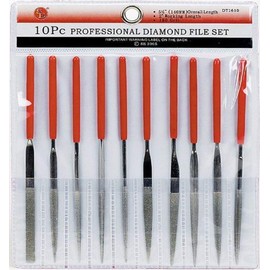 SE 10-Piece Professional Diamond File, 180 Grit - DT1610