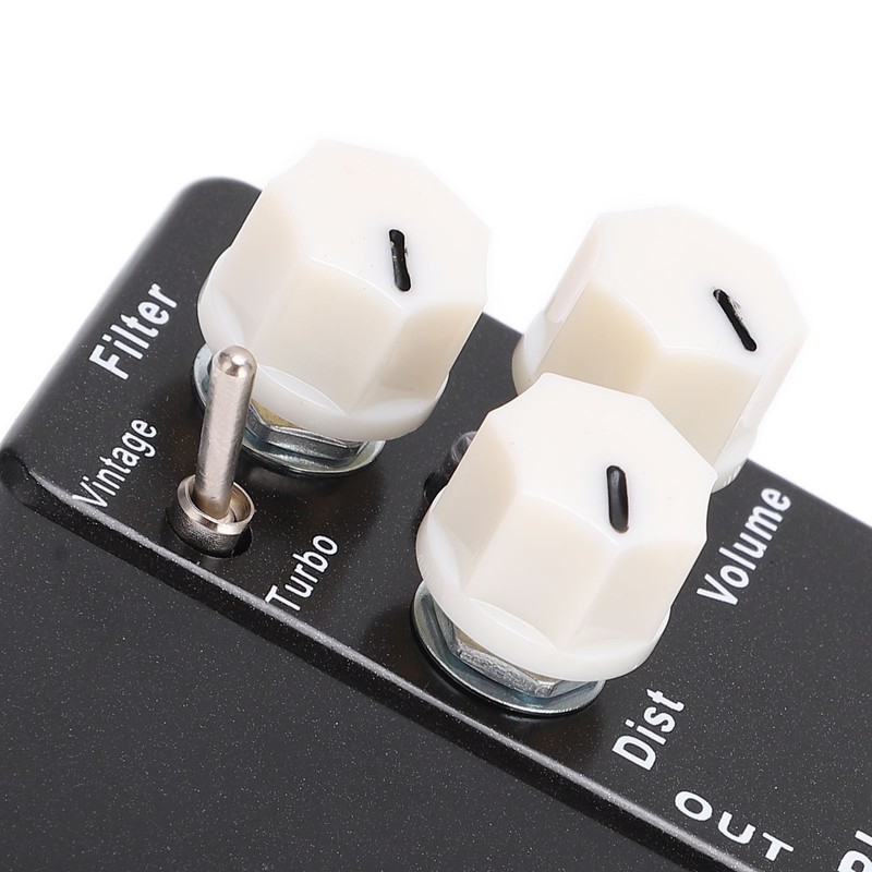 Distortion Guitar Pedal Electric Effector Single Effect Accessories with True