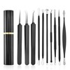 10pcs Pimples Needles Carbon Steel Portable Blackheads Removal Multifunctional Face