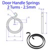 Universal Hardware Door Handle Spring Replacement Repair Kit 6 x