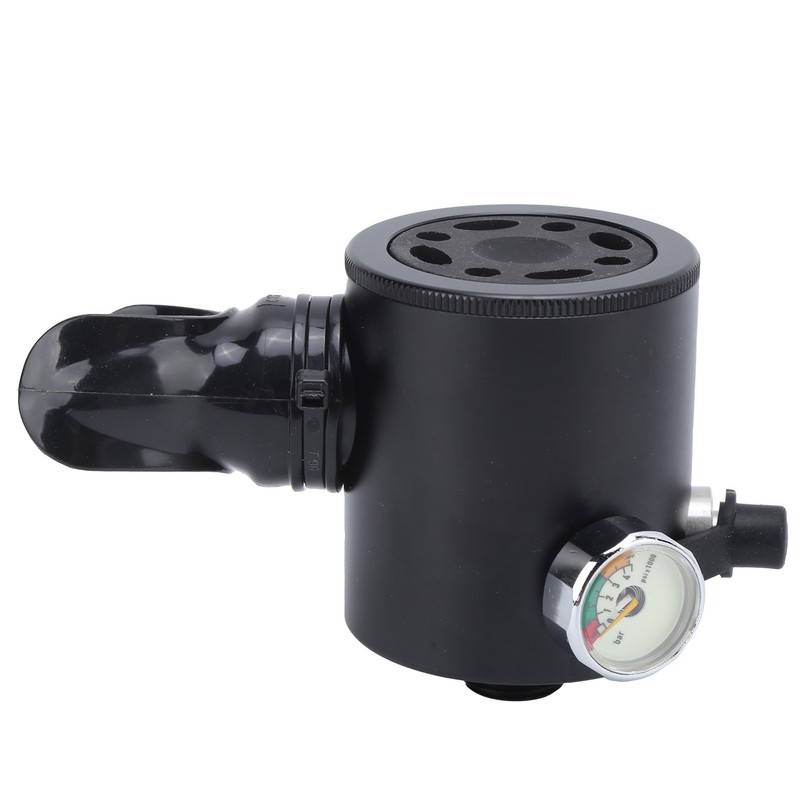DIDEEP 0.5L Scuba Oxygen Cylinder Head Breather Valve Adapter for