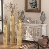 Udorich Elegant Metal Decorative Vases Set for Home Decoration, Centerpieces