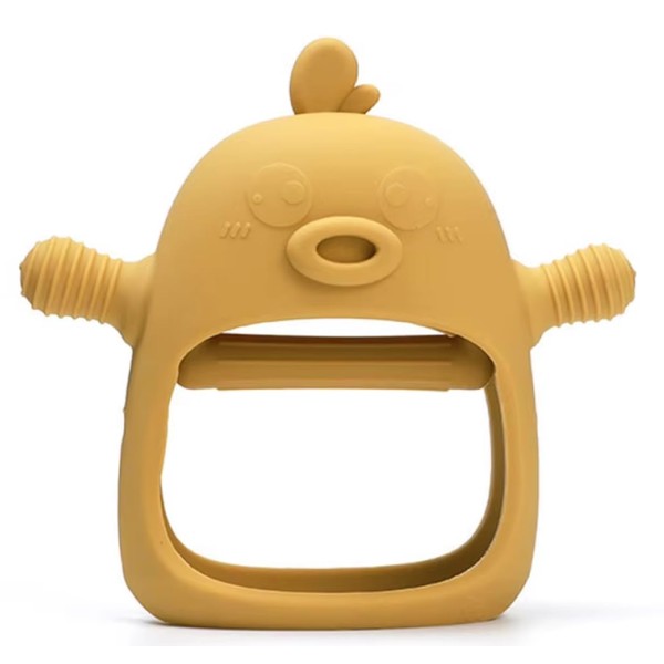 Yummy Baby Cute Chick Teething Mitten for Babies, Easy to