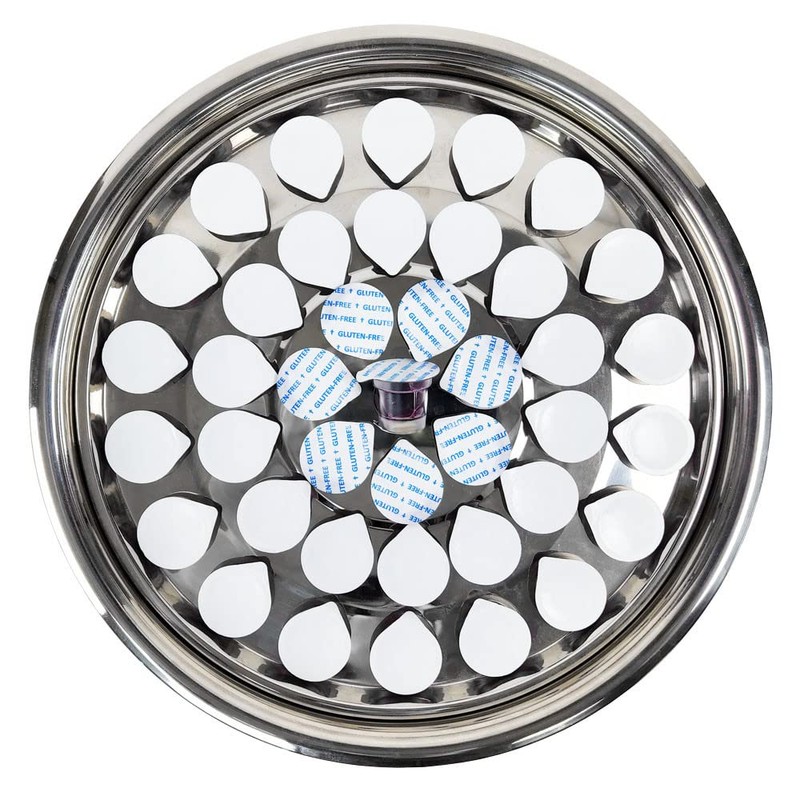 TrueVine Top & Bottom Communion Cups and Wafer Set -