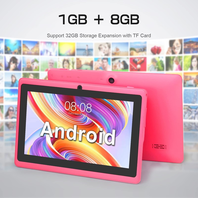 TopLuck 7 inch tablet, Android tablet, 1GB RAM, 8GB ROM,