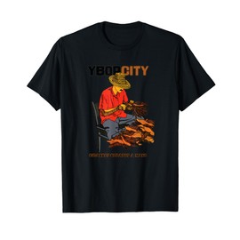 YBOR CITY Cigars of Tampa Florida - Cigarros Rodados a Manos T-Shirt
