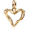 MSPOVOF Heart Christmas Animal Charms Bead for Bracelets and Necklaces