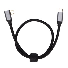 100W 4K Right Angle 5A Type C PD Cable for Xiaomi Phone 90 Degree 3.1 Type C Extension Cord