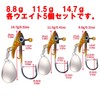 SCGEHA Sea Bass Lure, Flounder, Jig Head, Root Fish, For