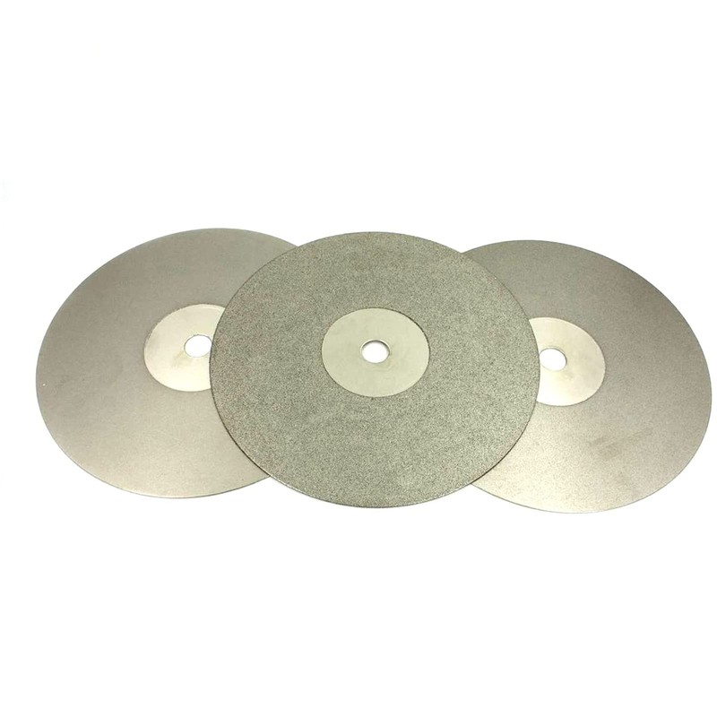 AcbbMNS 3Pcs 200mm 8 Inch Flat Lap Disc 180 320