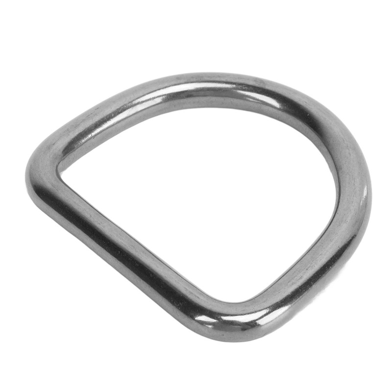 10pcs 316 Stainless Steel D Ring Semi Circular Welded D