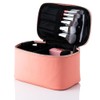 By Caitlyn Collection Luxury Coral Makeup Bag - A Spacious