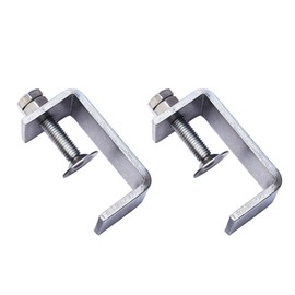 2 Pieces 304 Stainless Steel C-Clamp Tiger Clamp, 80 mm Heavy Duty C Clamp for Metalworking DIY and Automotive Repair Woodworking