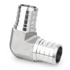 TAISHER 2PCS 304 Stainless Steel 90 Degree Elbow Pex Fittings,