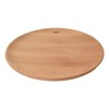 FORESTABLE FORESTABLE Plate Dish, M, Wood, Natural Wood, Outdoor, Camping,