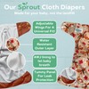 Babies Beginning Sprout Pocket Cloth Diaper – Adjustable & Reusable