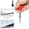 Saipor 2pcs 5 Inch Automatic Center Punch Adjustable Spring Loaded
