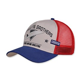 COASTAL - Single Fin Brothers (white) - High Fitted Trucker Cap