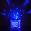 Star Sky Projector LED Music Alarm Clock Multifunction Calendar Temperature