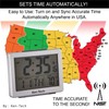 Sonnet Ken-Tech T-4652 Atomic Radio Controlled LCD A larm Clock,