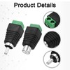 sourcing map 20Pcs RCA Cable Solderless Adapter, Audio/Video Speaker Wire